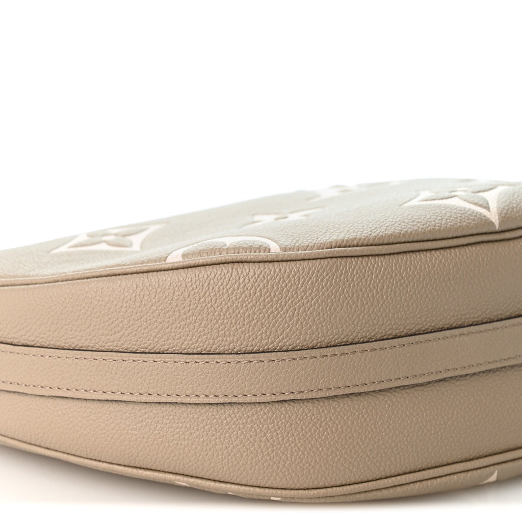 Empreinte Monogram Giant Loop Hobo Dove Gray Cream