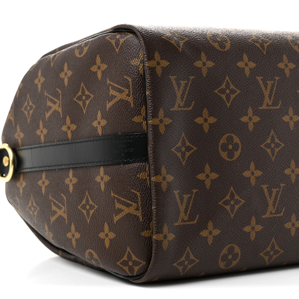 Monogram My World Tour Speedy Bandouliere 30 Black