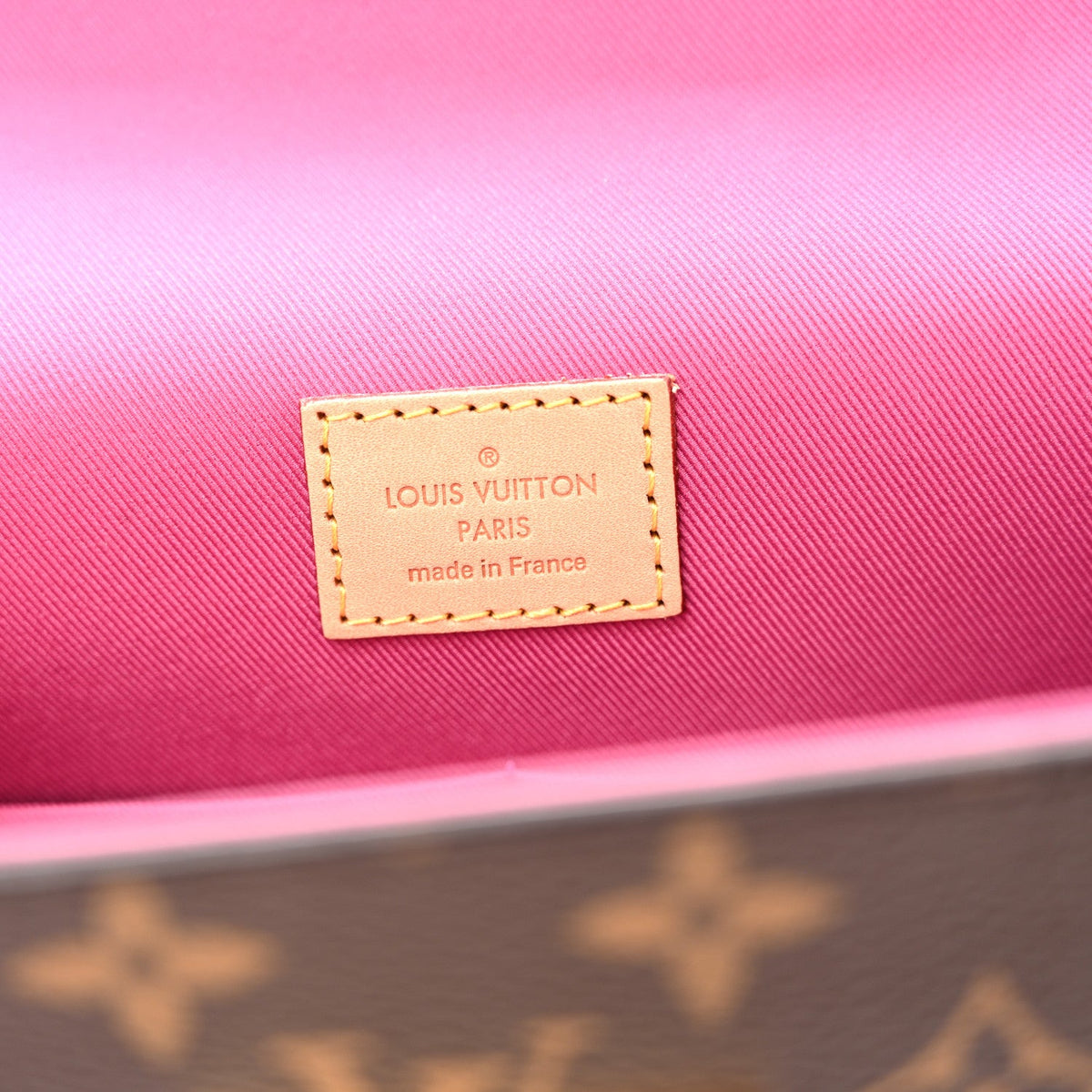 Monogram Cluny BB Bordeaux Fuchsia