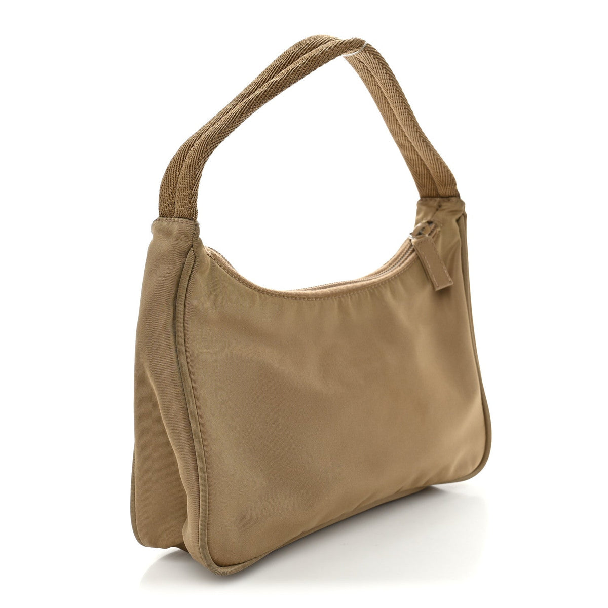 Tessuto Nylon Sport Shoulder Bag  Cammello