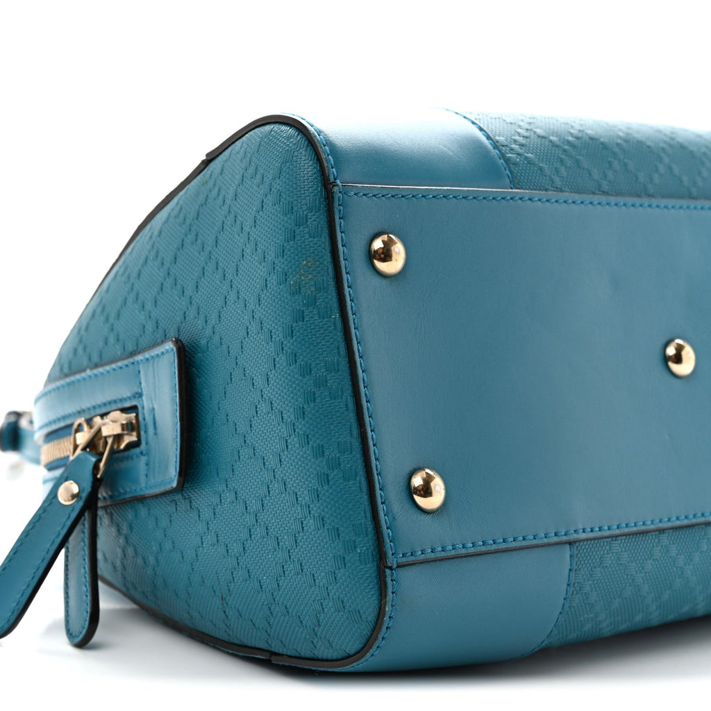 Hilary Lux Bright Diamante Top Handle Bag Deep Cobalt