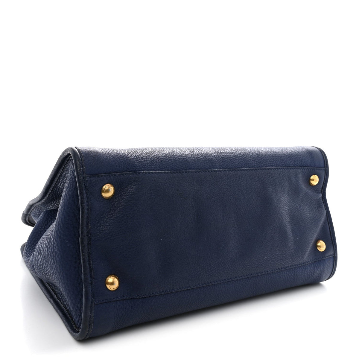 Vitello Daino Shopping Tote Inchiostro
