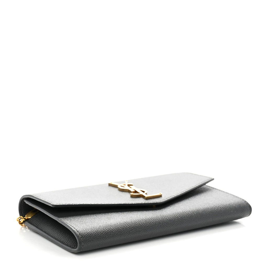 Grain De Poudre Uptown Chain Wallet Pebble