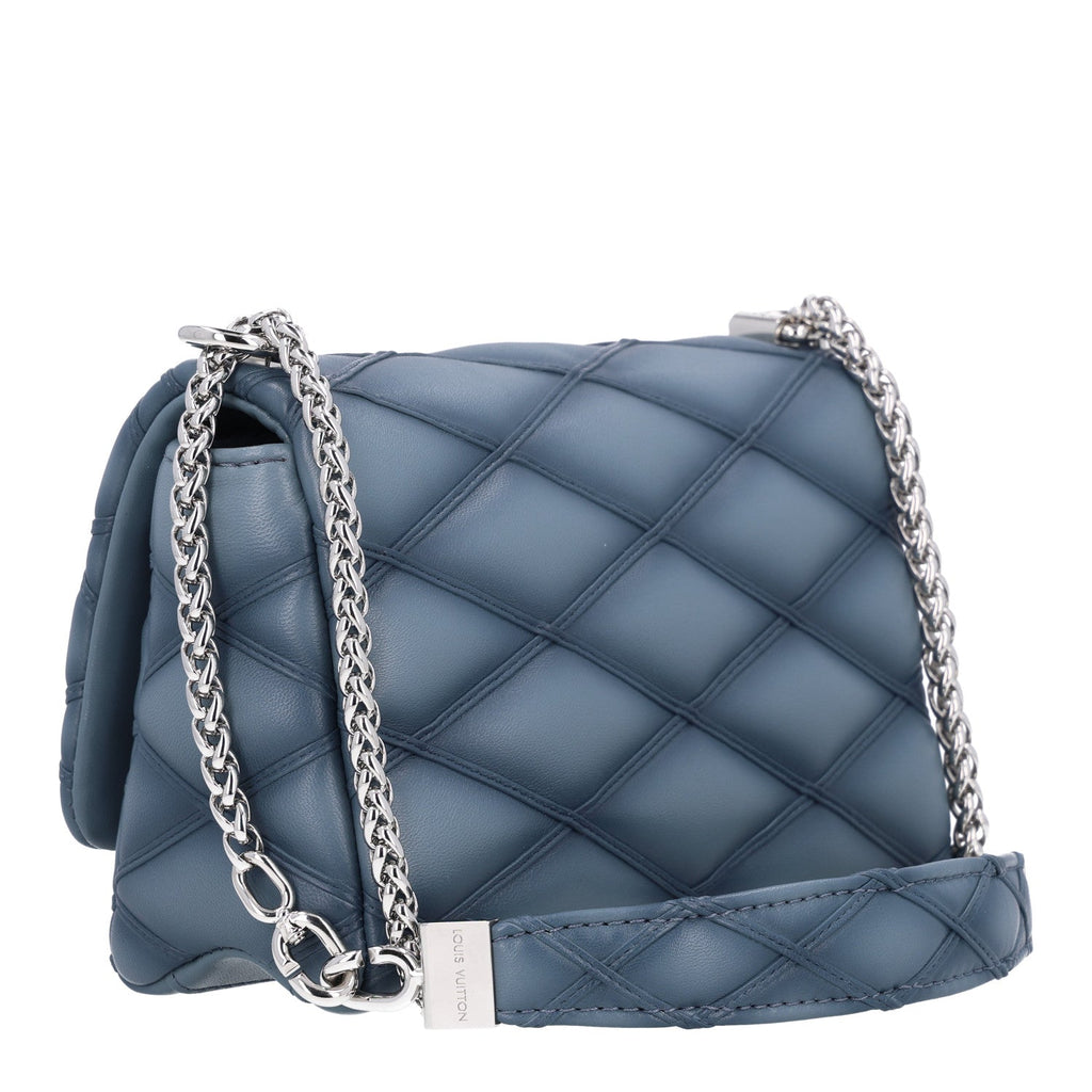 Lambskin Malletage GO-14 PM NM Denim Blue
