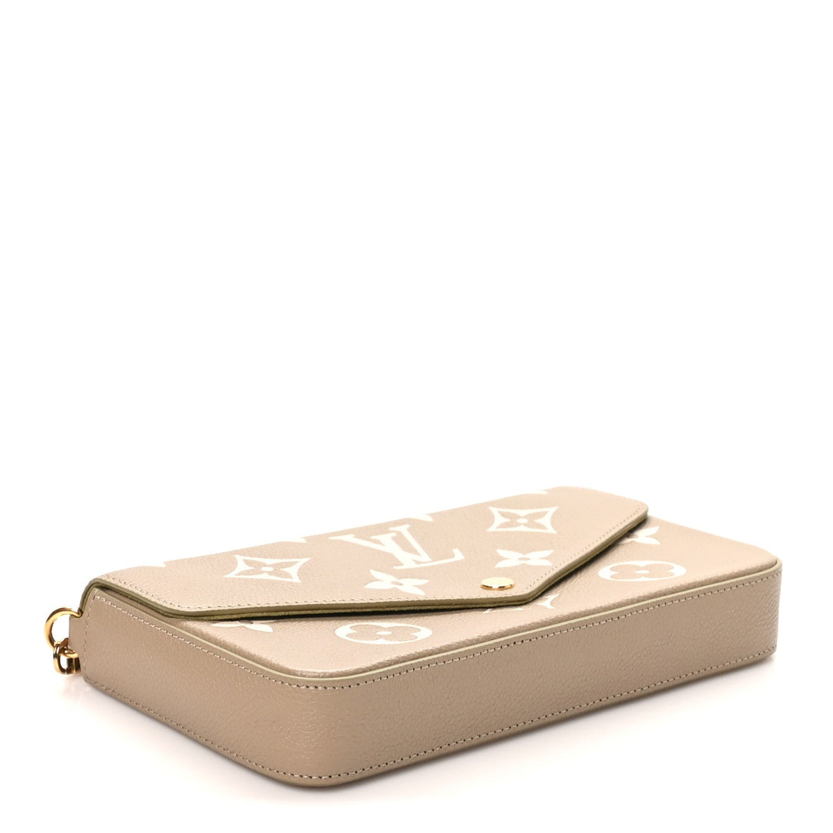 Empreinte Monogram Giant Felicie Pochette Khaki Creme