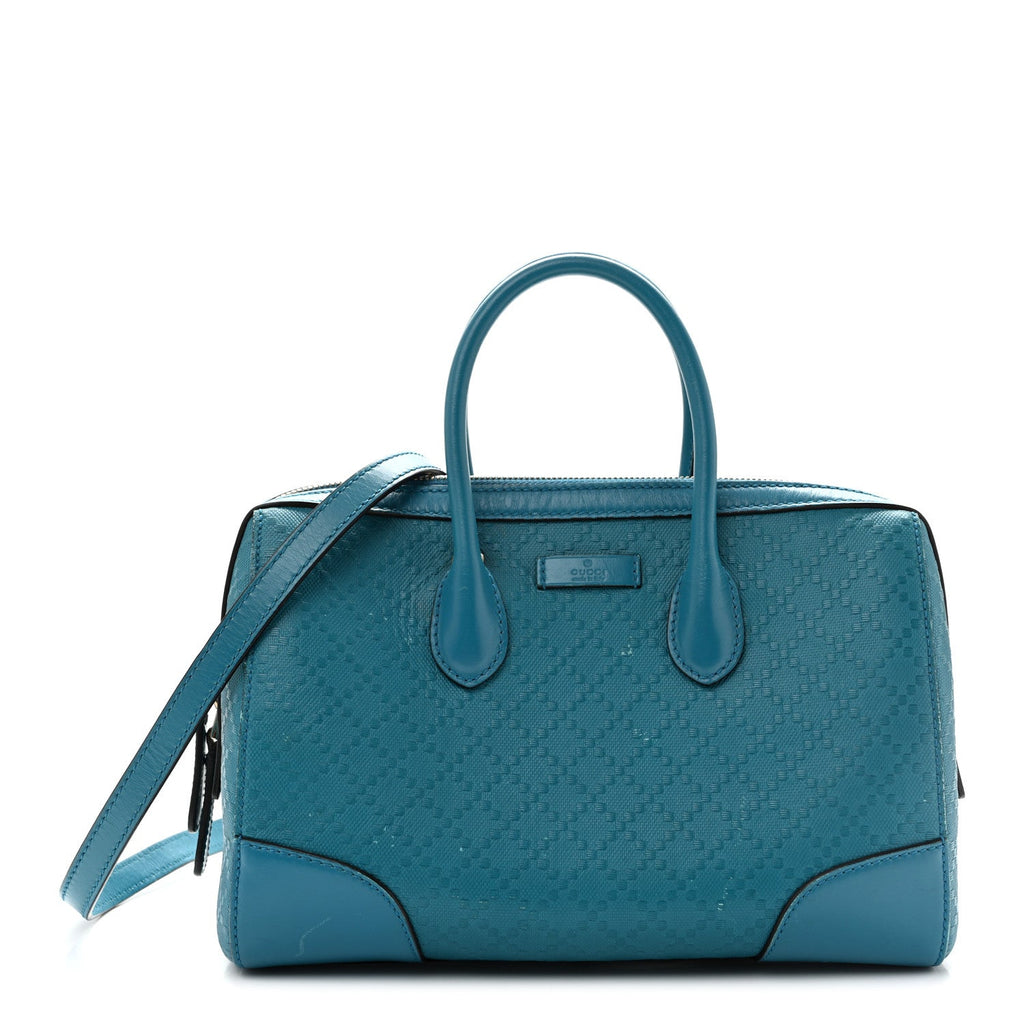 Hilary Lux Bright Diamante Top Handle Bag Deep Cobalt