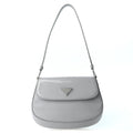 Spazzolato Cleo Flap Shoulder Bag Fiordaliso