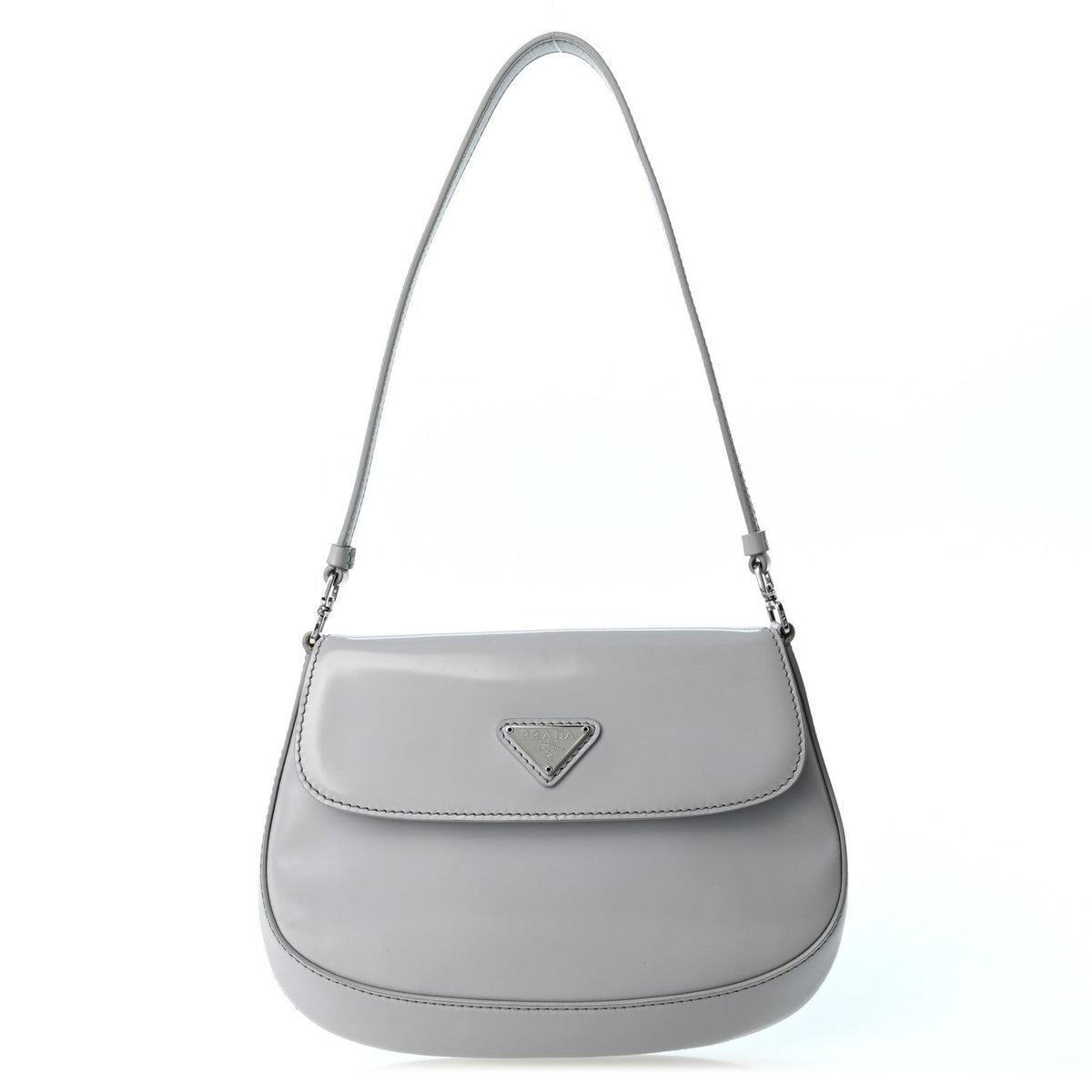 Spazzolato Cleo Flap Shoulder Bag Fiordaliso