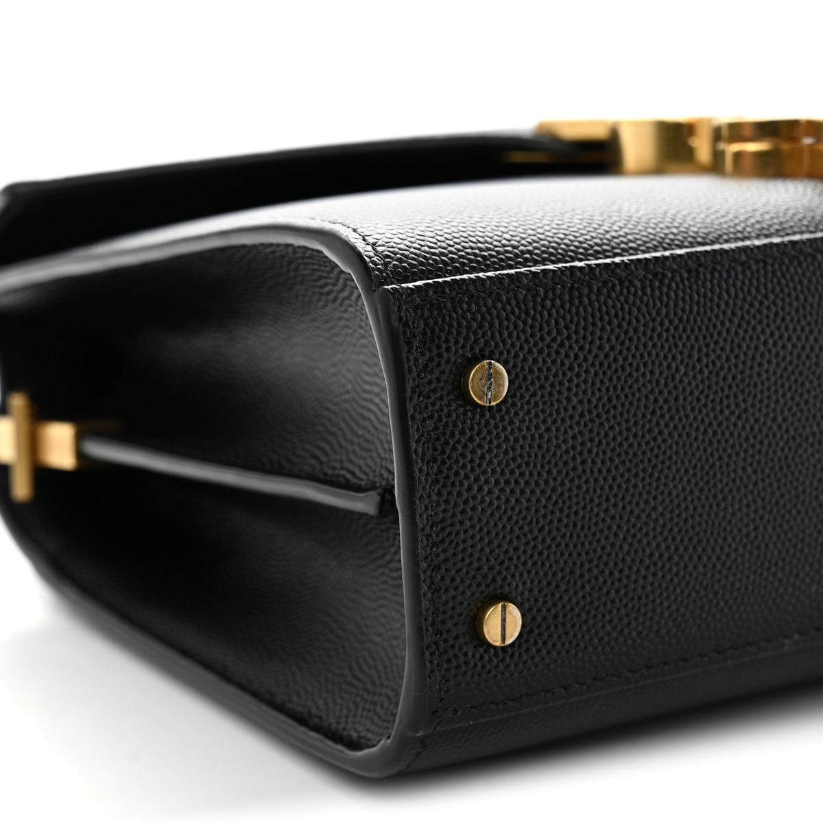 Grain de Poudre Mini Classic Monogram Cassandra Top Handle Black