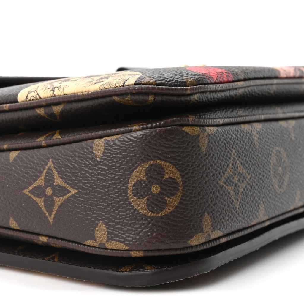 x FORNASETTI Monogram Cameo Pochette Metis