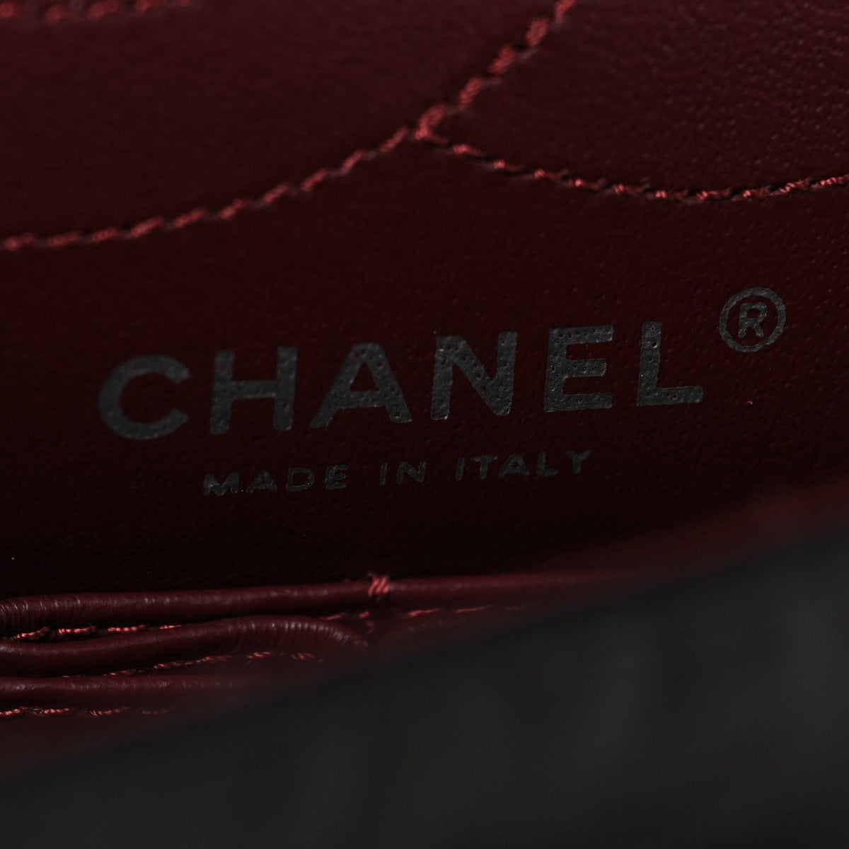 Aged Calfskin Quilted 2.55 Reissue 225 Flap Black