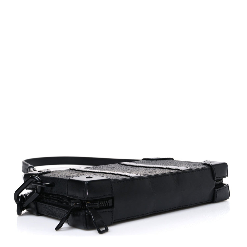 Taurillon Monogram Soft Trunk Wallet Black