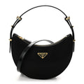 Re-Nylon Spazzolato Arque Shoulder Bag Black