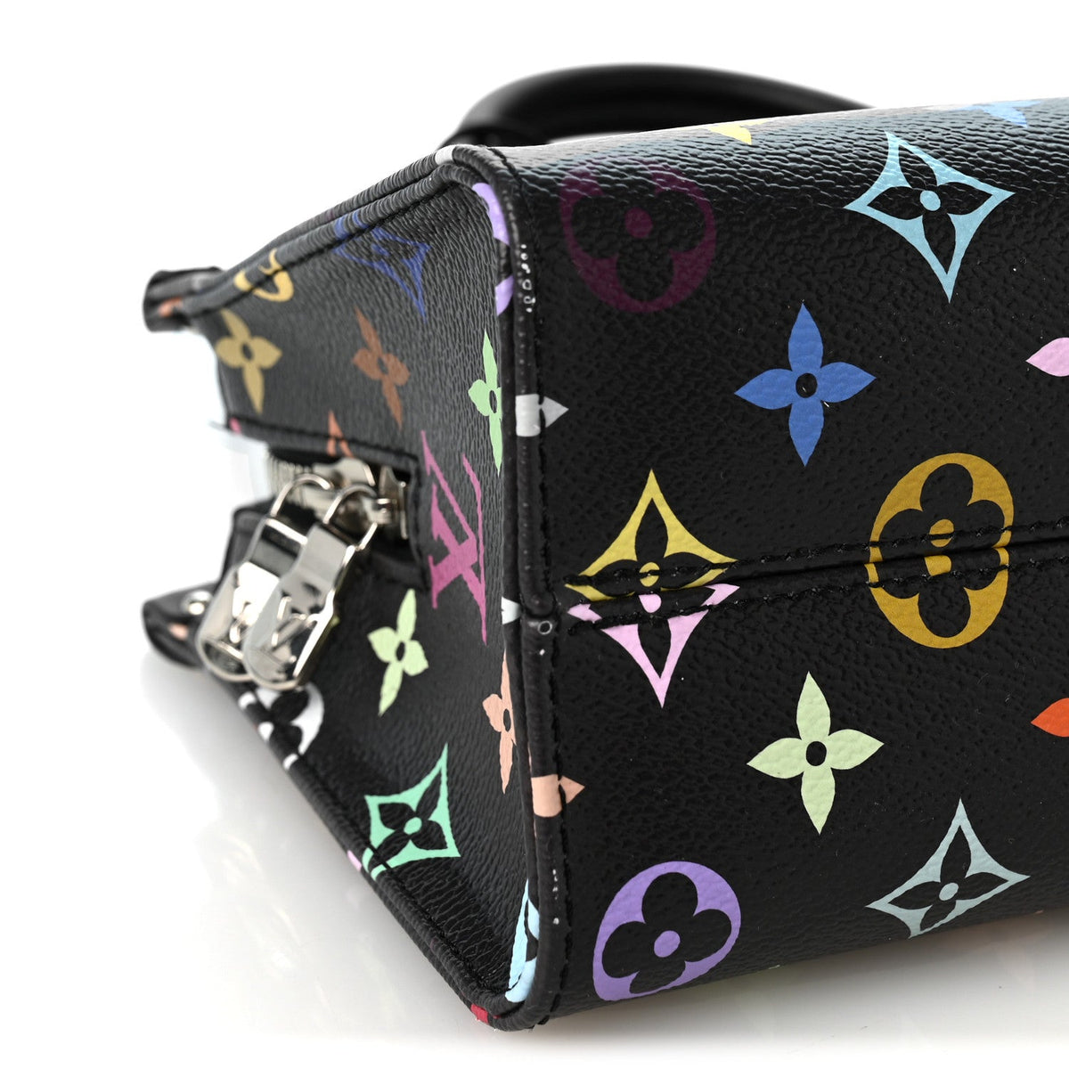 LV X TM Monogram Multicolor OnTheGo East West Black