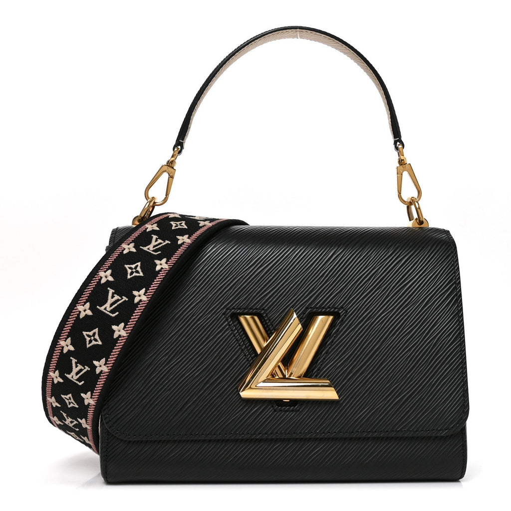 Epi Monogram Flower Twist MM Black