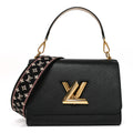 Epi Monogram Flower Twist MM Black