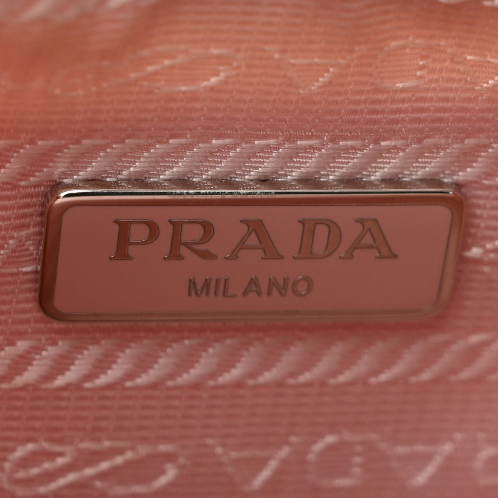 Re-Nylon Saffiano Mini Re-Edition 2005 Bag Alabastro