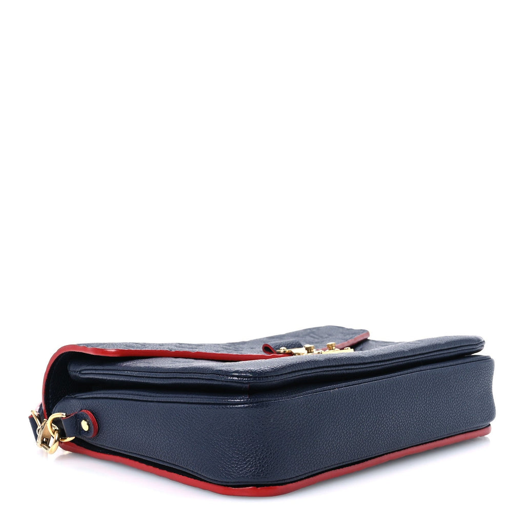 Empreinte Pochette Metis Marine Rouge