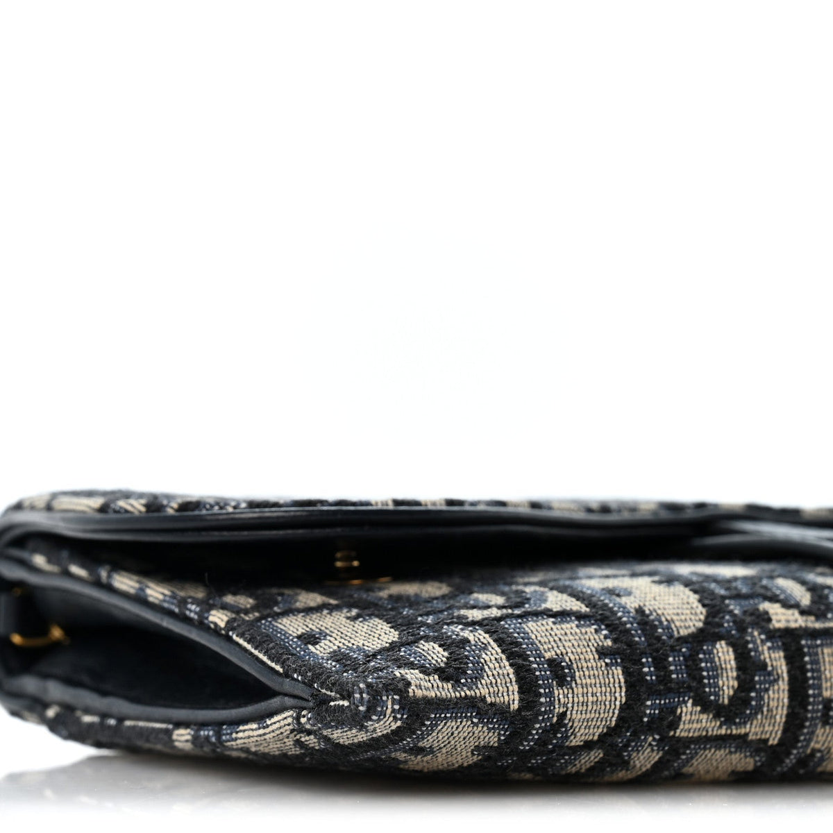 Oblique Small Saddle Chain Pouch Blue