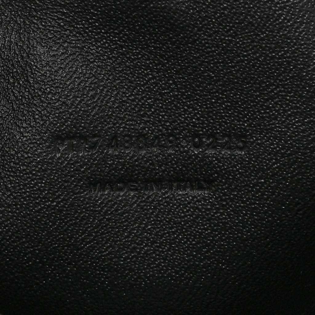 Calfskin Matelasse Monogram Mini Lou Camera Bag Black