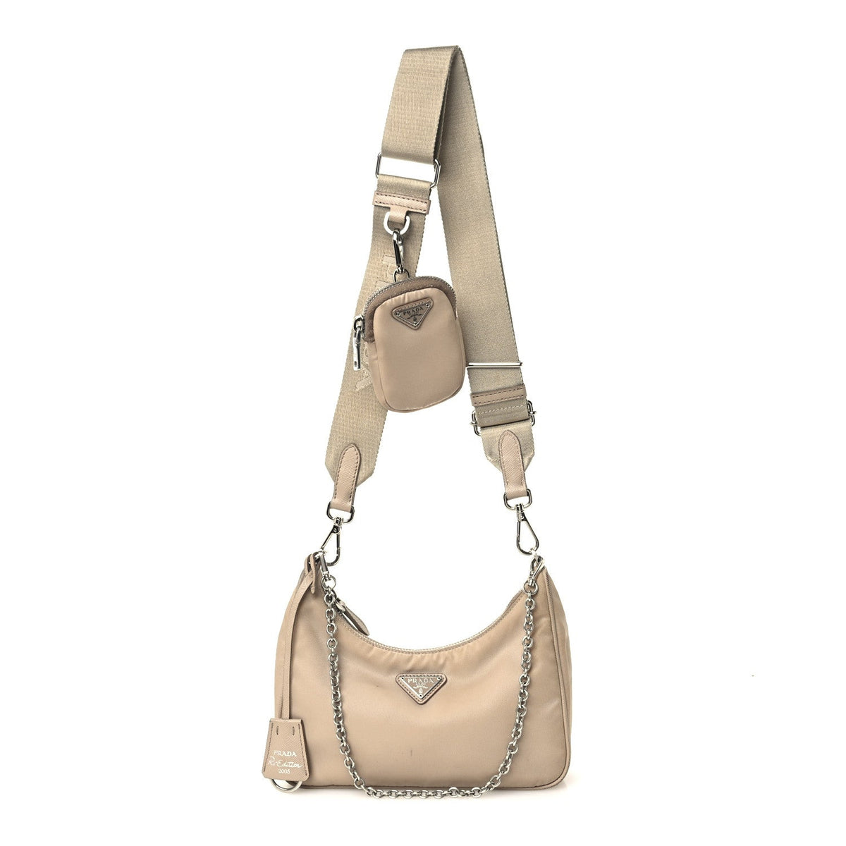 Nylon Re-Edition 2005 Shoulder Bag Cammeo