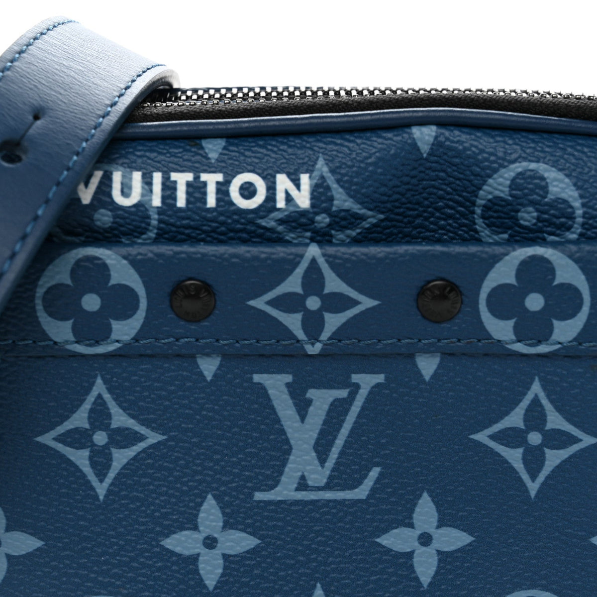 Monogram Alpha Wearable Wallet Atlantic Blue