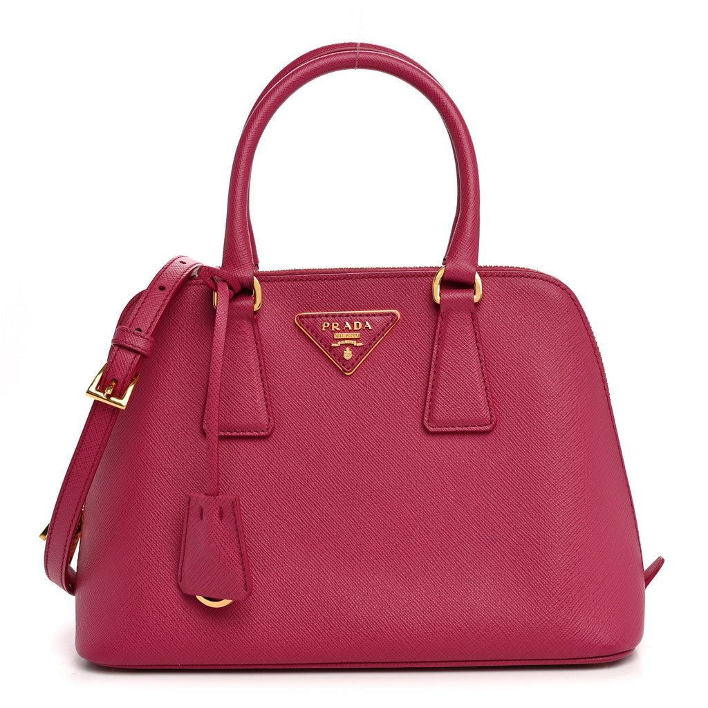 Saffiano Lux Small Promenade Tote Peonia