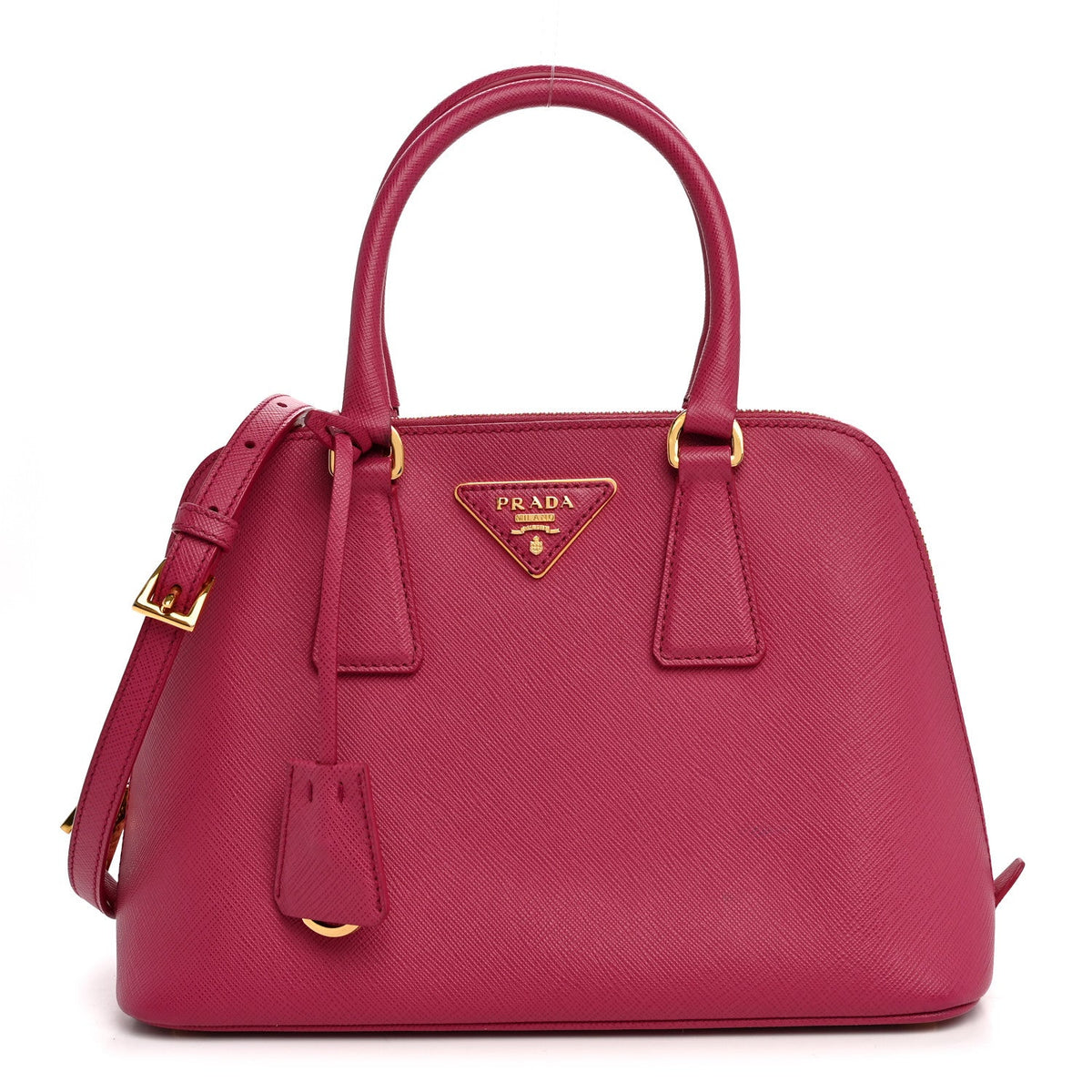 Saffiano Lux Small Promenade Tote Peonia