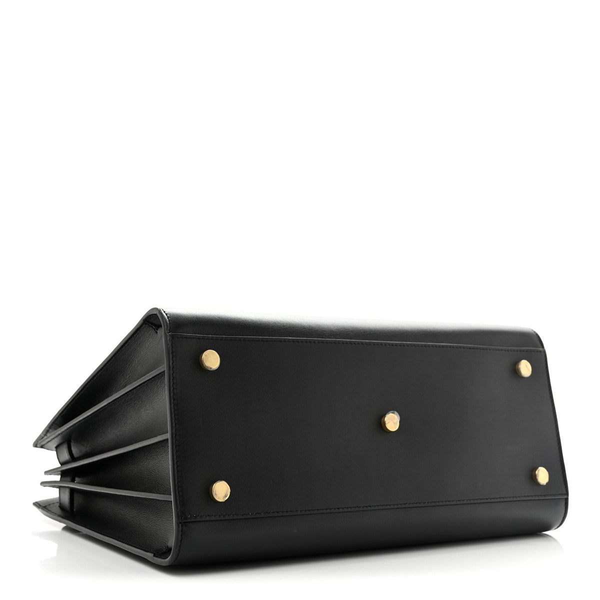 Smooth Calfskin Small Sac De Jour Black