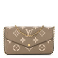 Empreinte Monogram Giant Felicie Pochette Tourterelle Creme