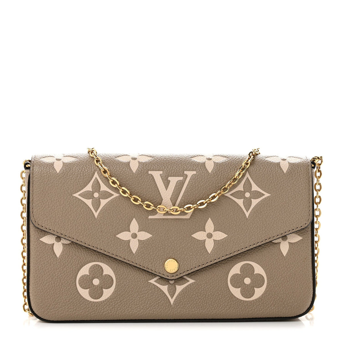Empreinte Monogram Giant Felicie Pochette Tourterelle Creme