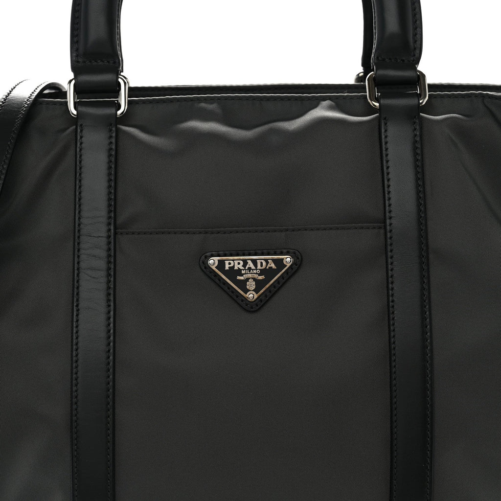 Tessuto Nylon Pocket Tote Grey
