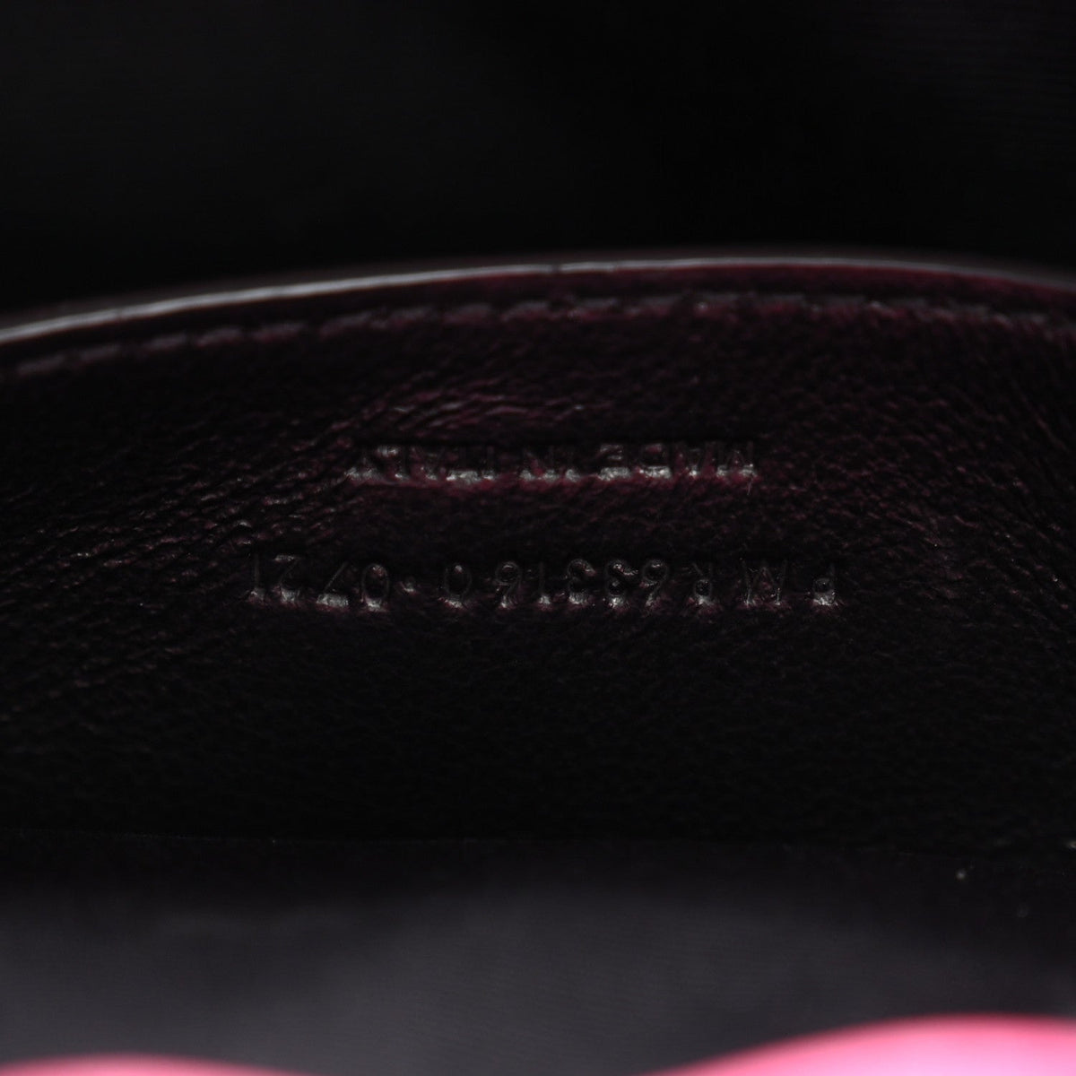 Boucle Tweed Monogram Baby Niki Chain Satchel Pink
