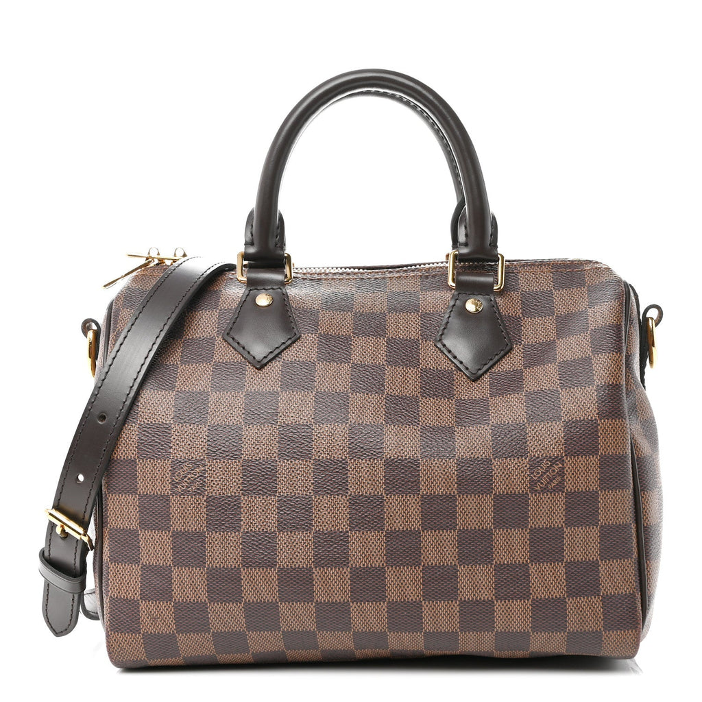 Damier Ebene Speedy Bandouliere 25