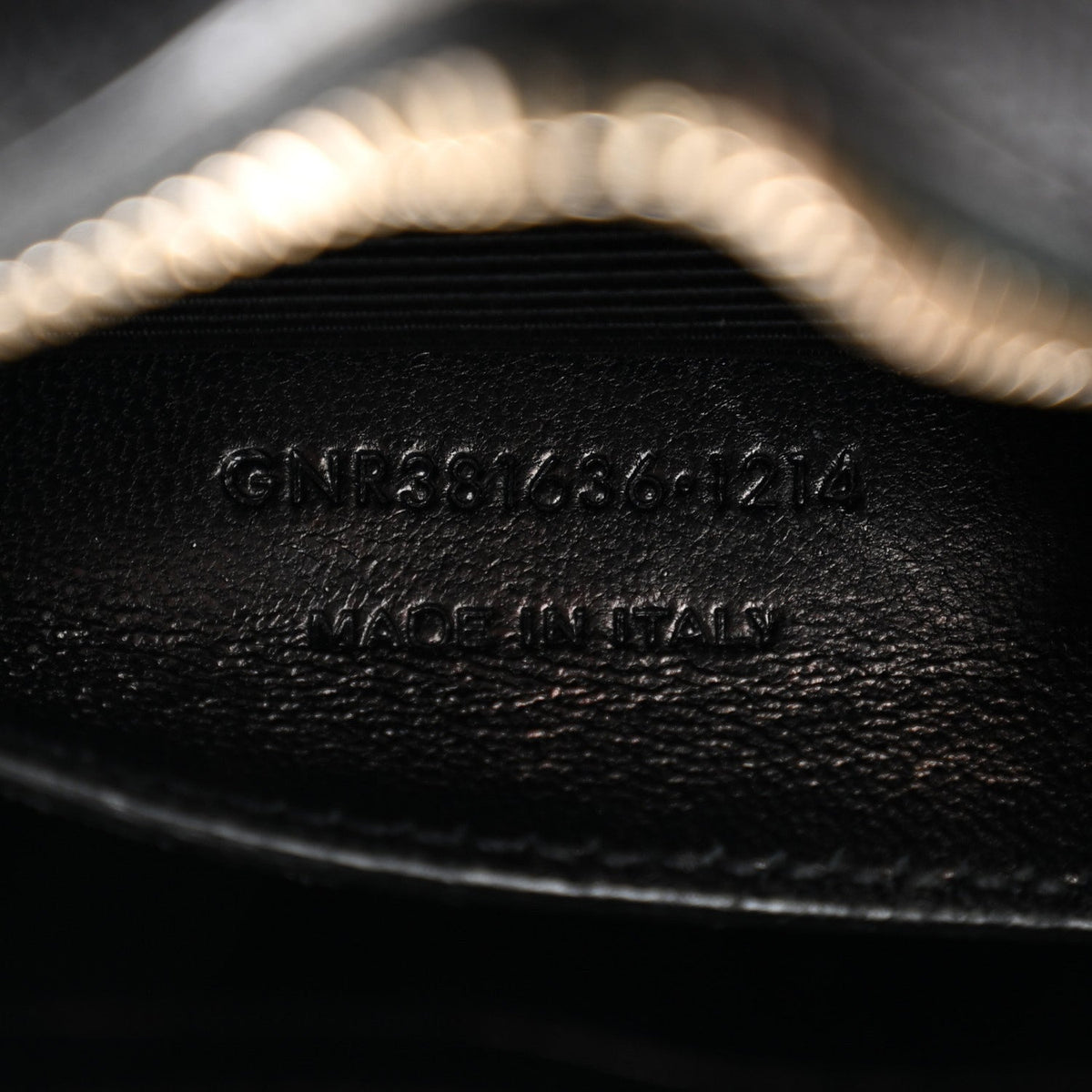 Grain De Poudre Small Classic Monogram Camera Bag Black