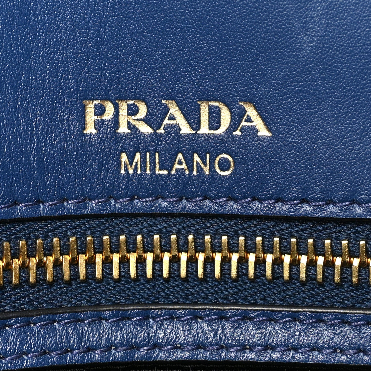 Saffiano Flap Shoulder Bag Bluette