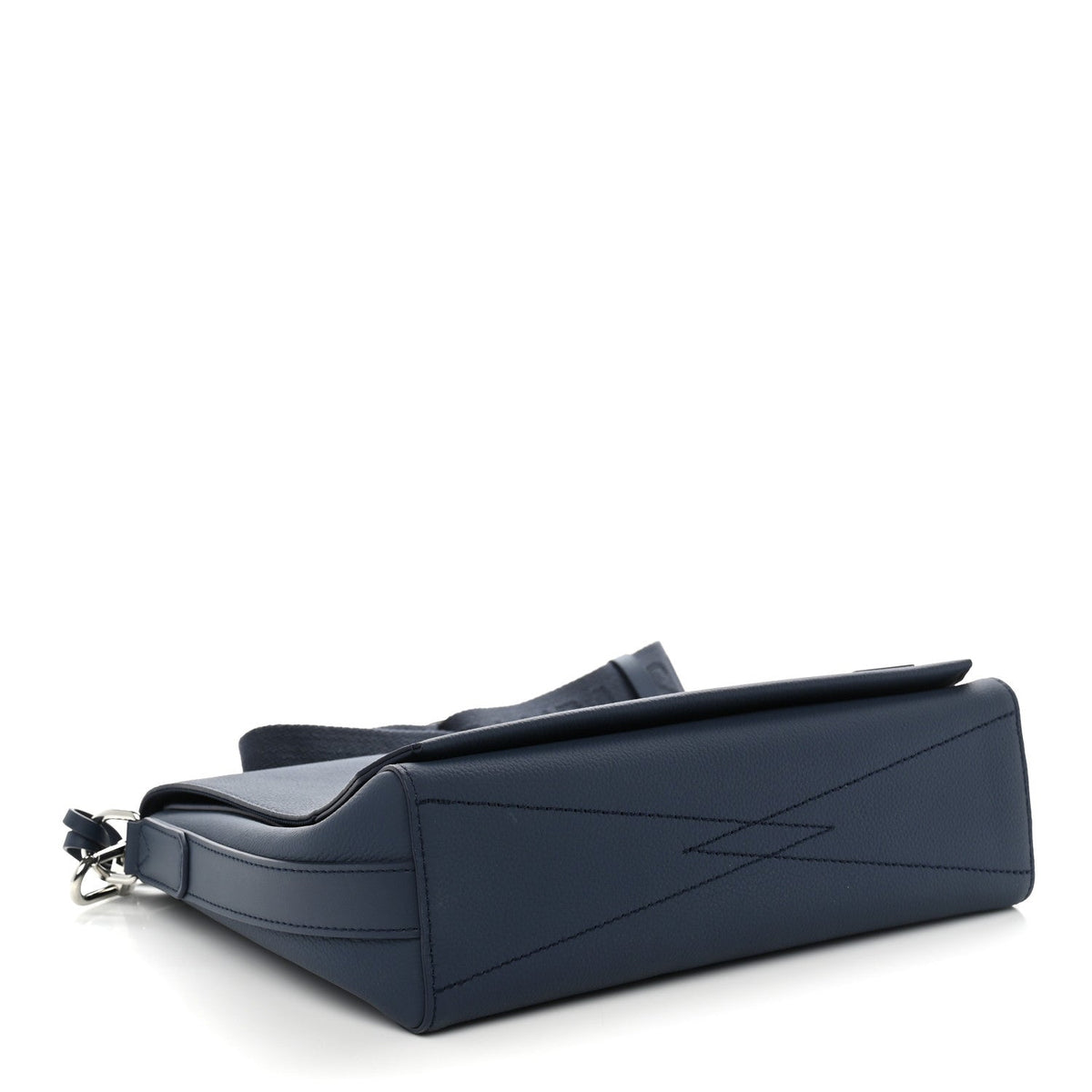 Calfskin Aerogram Takeoff Messenger Blue