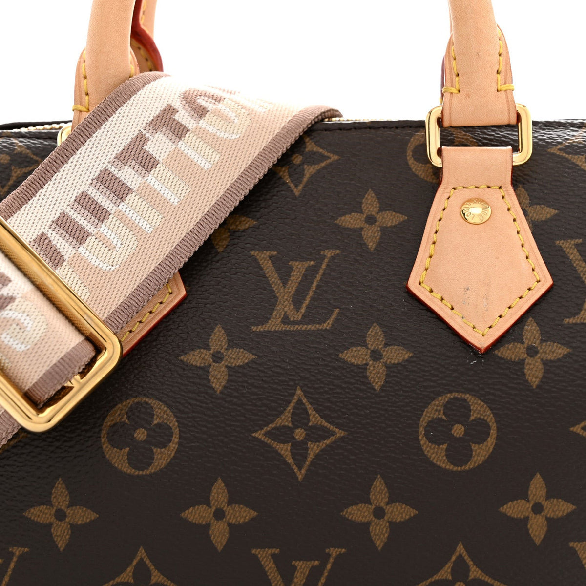 Monogram Speedy Bandouliere 20 Beige