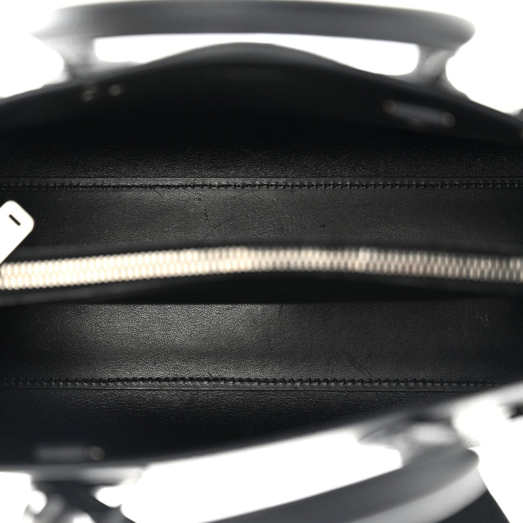Grained Calfskin Baby Sac De Jour Souple Black
