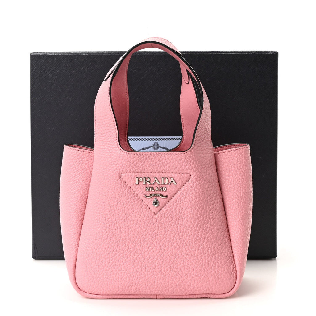 Vitello Daino Soft Mini Dynamique Tote Petalo
