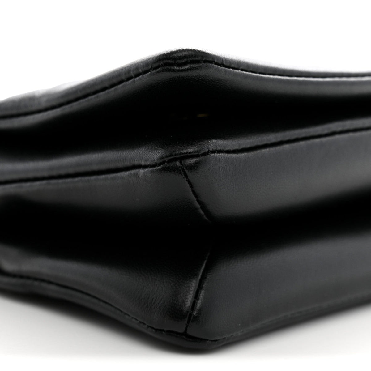 Lambskin Embossed Monogram Pochette Coussin Crossbody Black