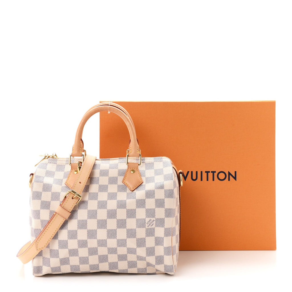 Damier Azur Speedy Bandouliere 25