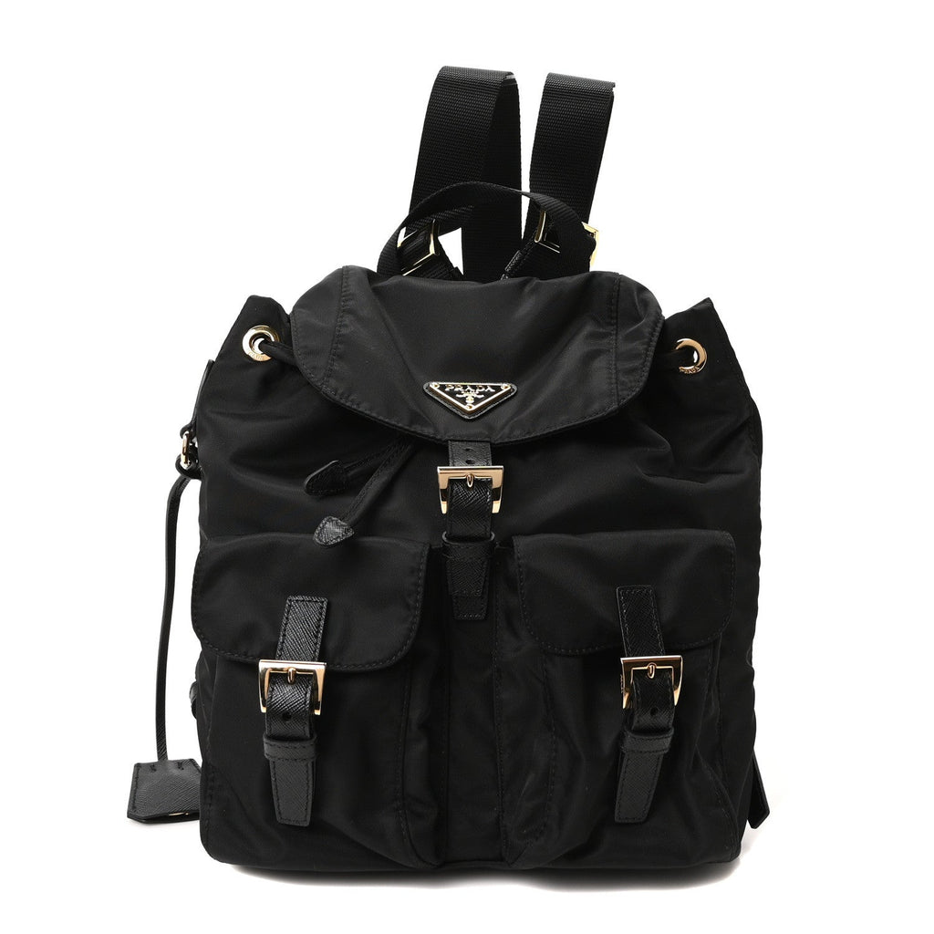 Re-Nylon Saffiano Re-Edition 1978 Small Backpack Black