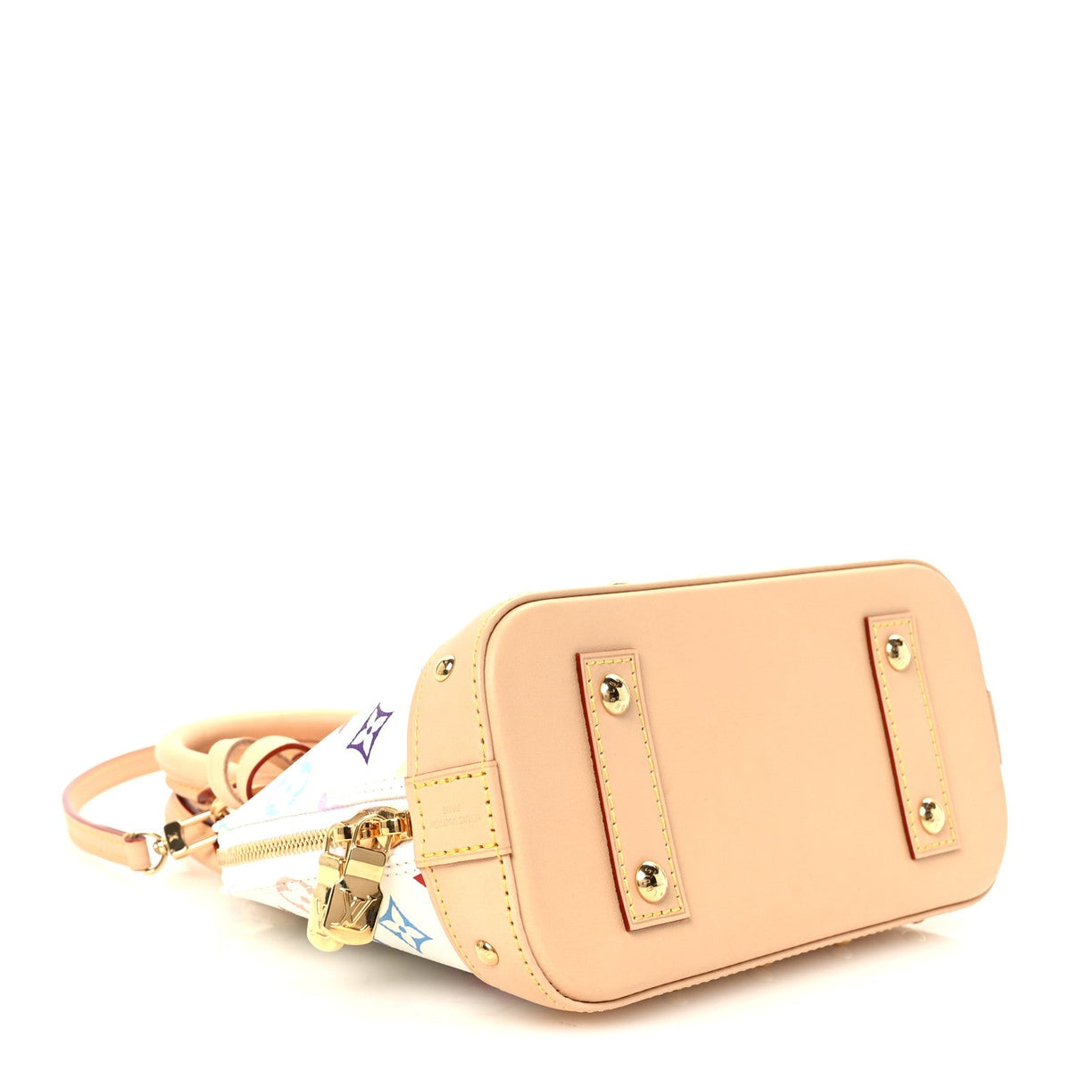 LV x TM Monogram Multicolor Alma BB White