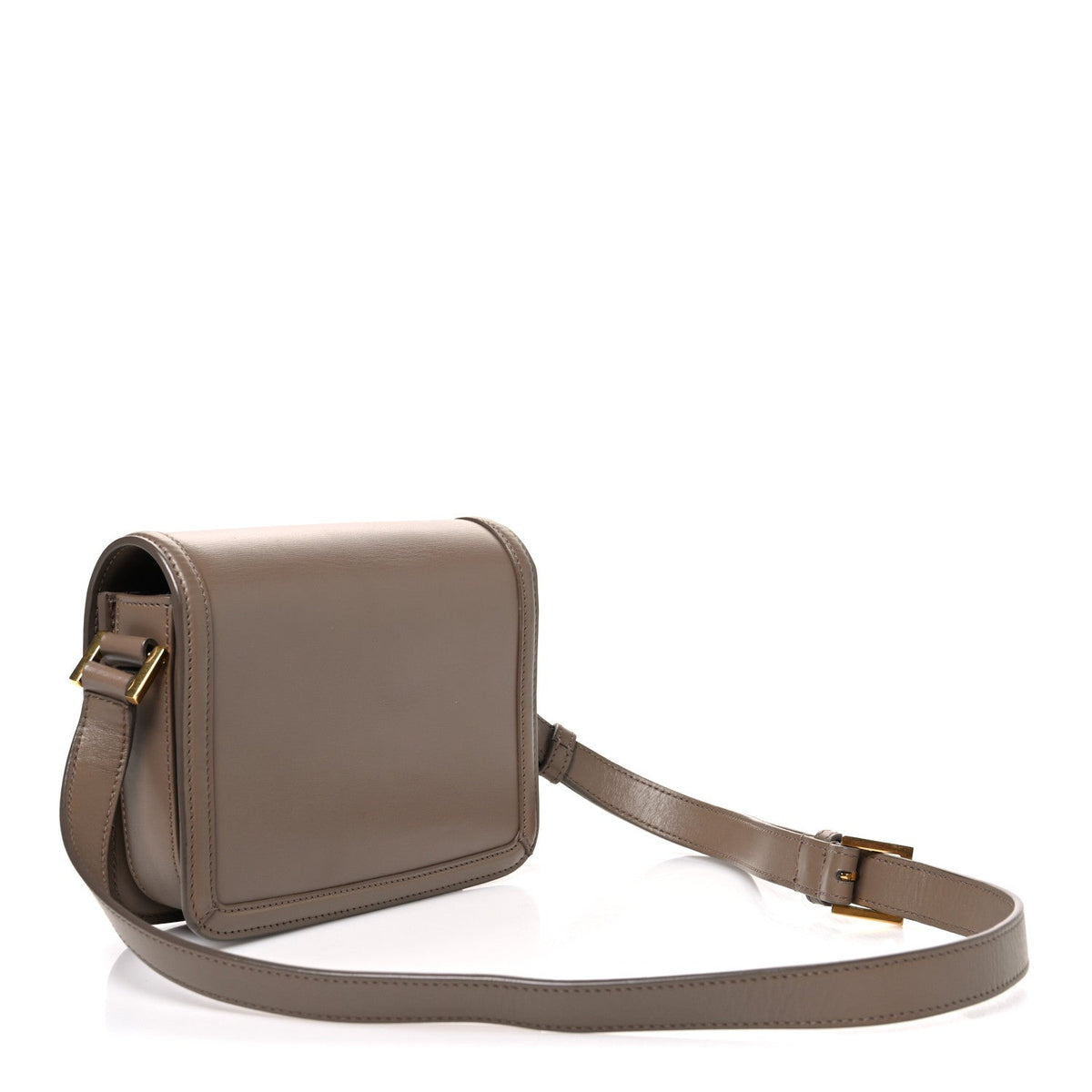 Smooth Calfskin Small Solferino Satchel Natural Tan