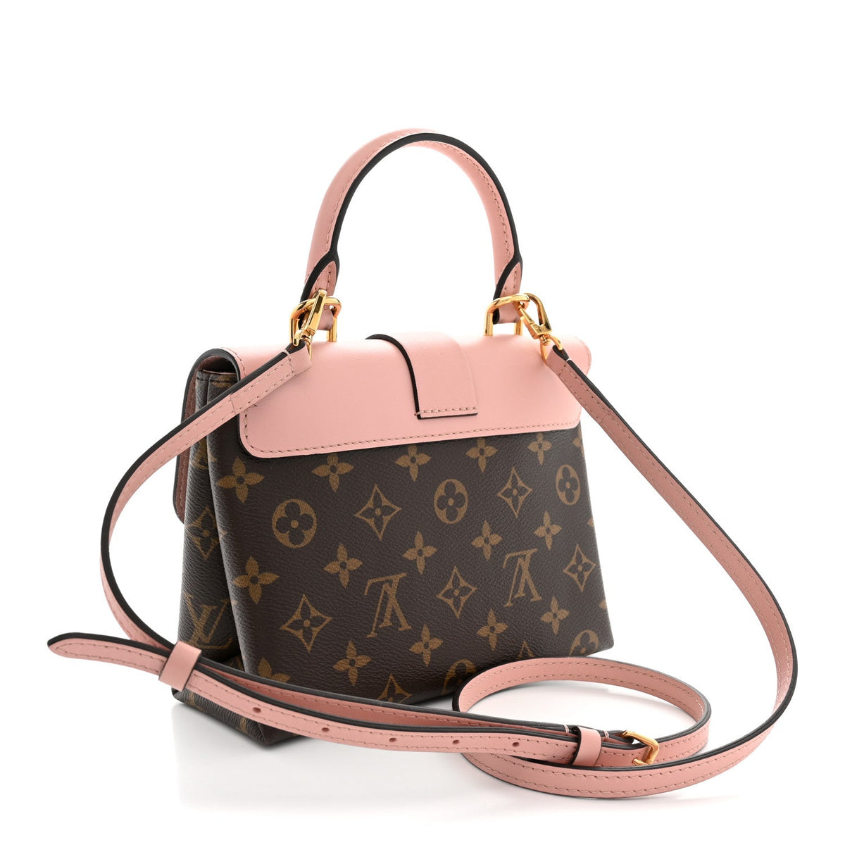 Monogram Locky BB Rose Poudre