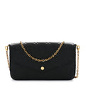 Empreinte Pochette Felicie Chain Wallet Black