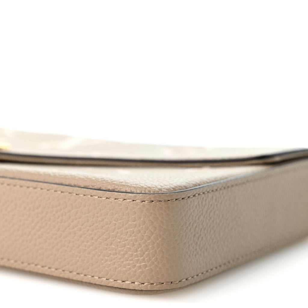 Empreinte Monogram Giant Felicie Pochette Tourterelle Creme