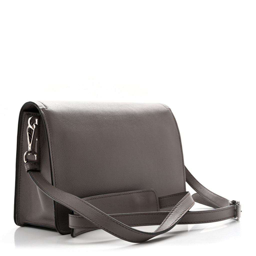 Glace Calf Shoulder Bag Argilla
