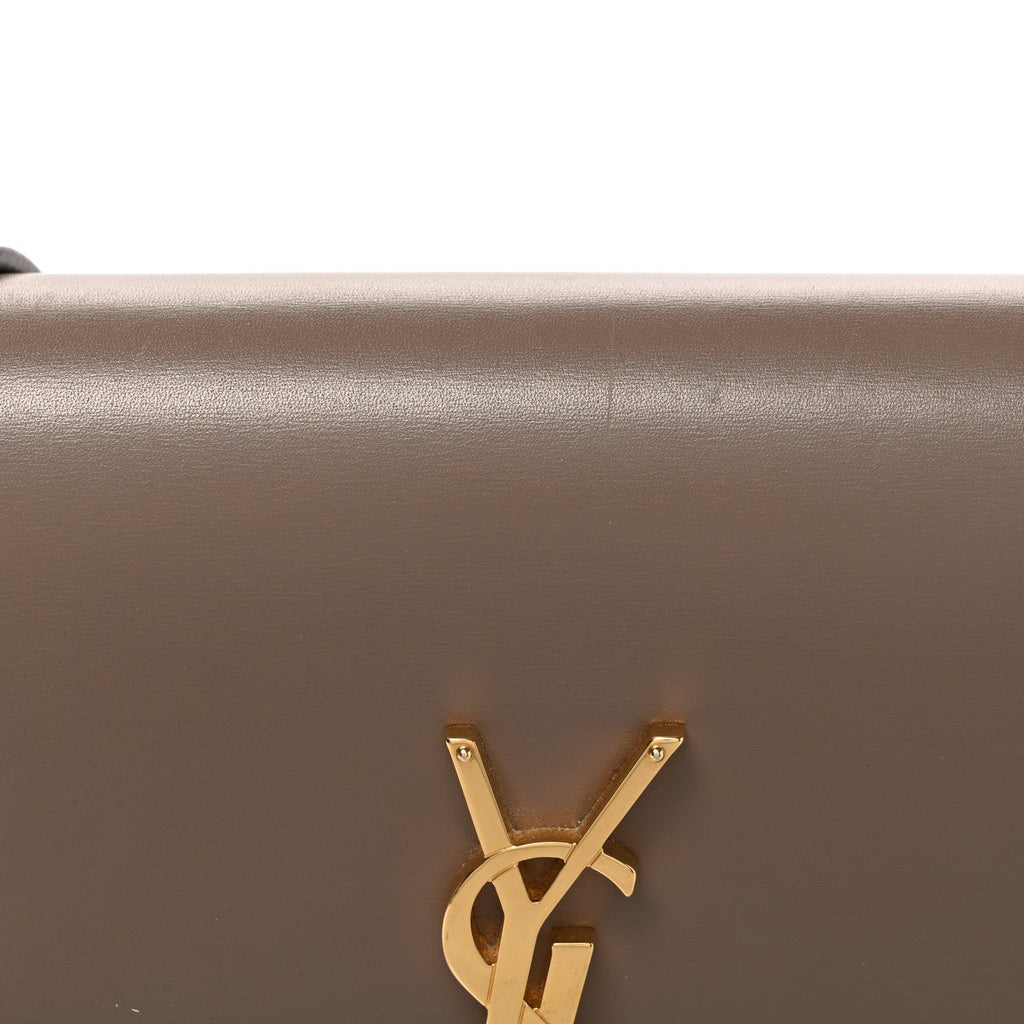 Smooth Calfskin Small Solferino Satchel Natural Tan